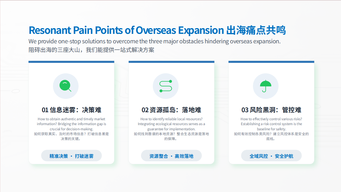 出海增长痛点