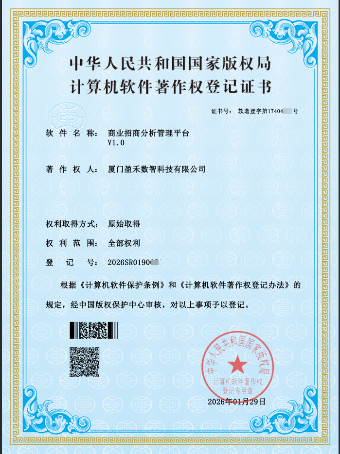 企业荣誉资质一